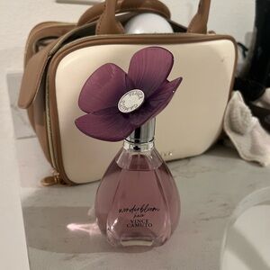 Vince Camuto Underbloom with Purple Floral Cap